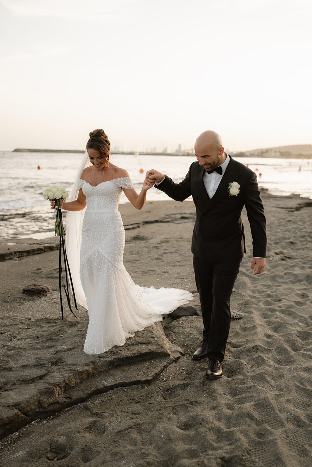 Danny & Emily - couple portrait Cyprus wedding