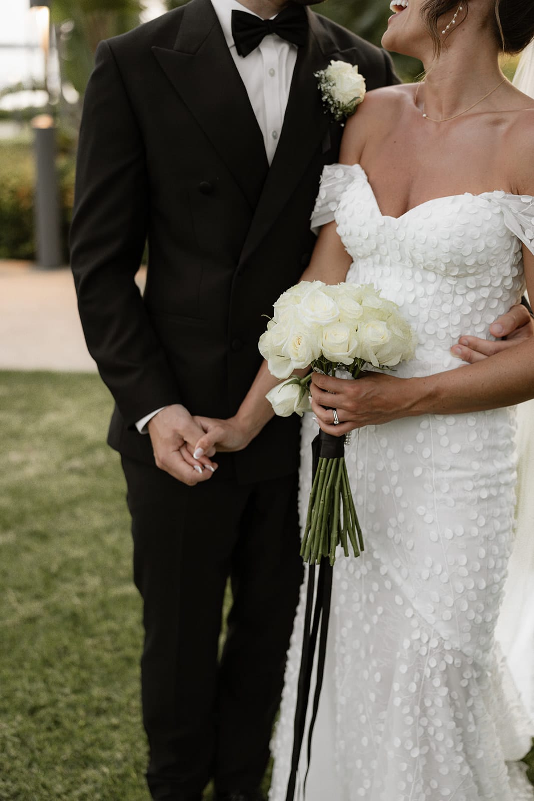 Danny & Emily - candid wedding moment Cyprus