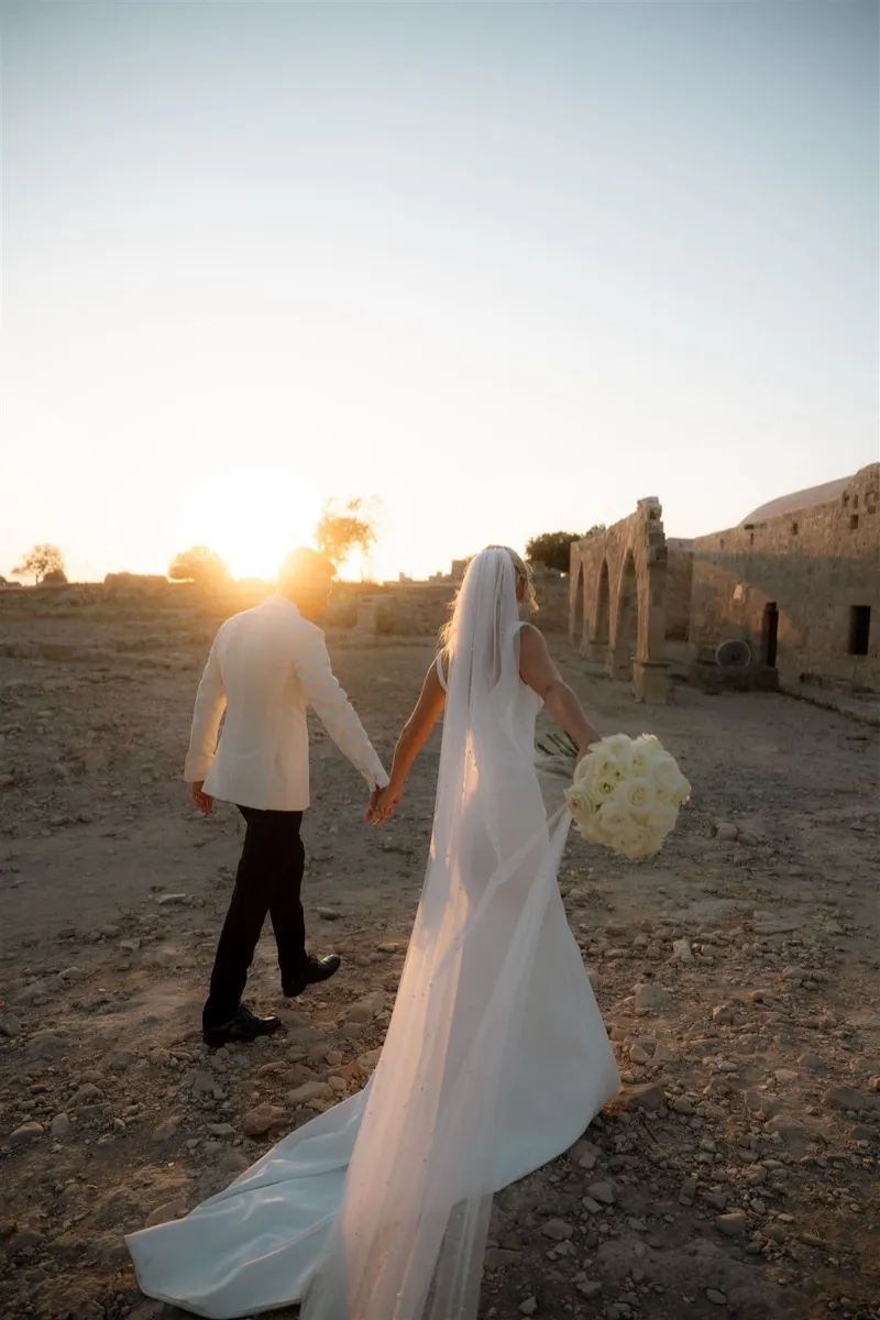 Wedding photographer at work in Cyprus