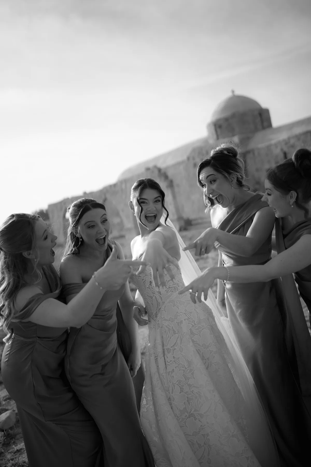Reception moment at Liopetro wedding venue, Paphos, Cyprus.